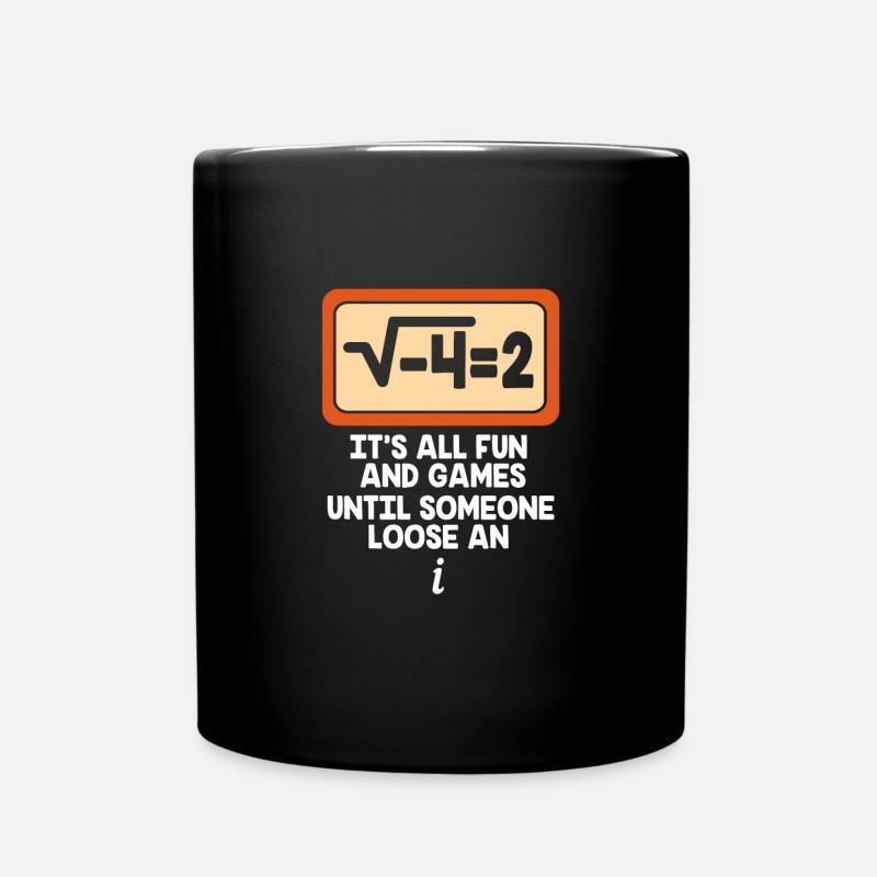 Mathematik - Tasse einfarbig - Schwarz