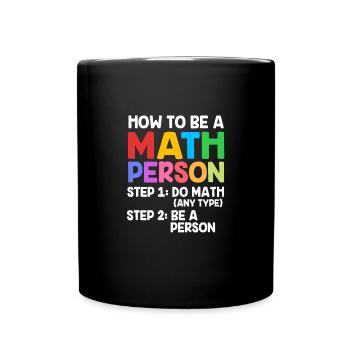 Mathematics - Full Colour Mug - black - Front