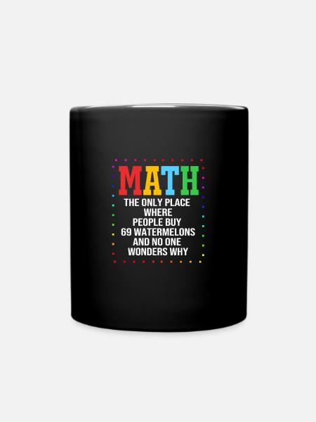 Mathématiques - Mug uni - noir
