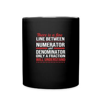 Mathematics - Full Colour Mug - black - Front