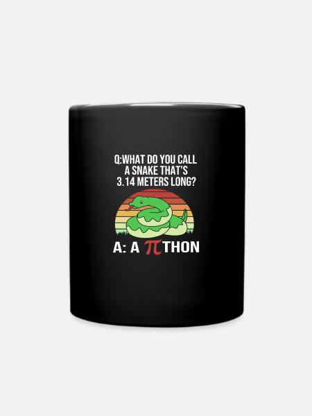 Mathematik - Tasse einfarbig - Schwarz