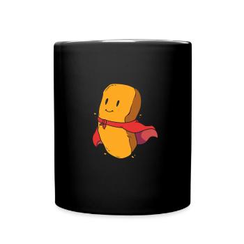 Chicken Nuggets - Full Colour Mug - black - Front