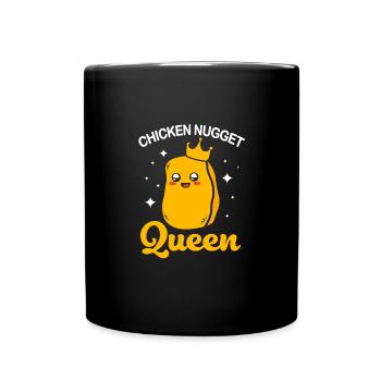 Chicken Nuggets - Full Colour Mug - black - Front