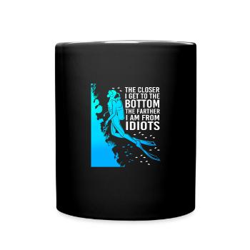 Dive - Full Colour Mug - black - Front