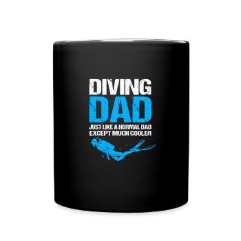 Dive - Full Colour Mug - black - Front