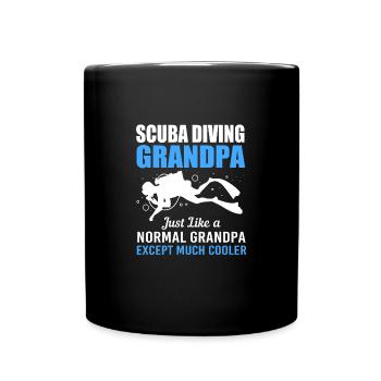 Dive - Full Colour Mug - black - Front