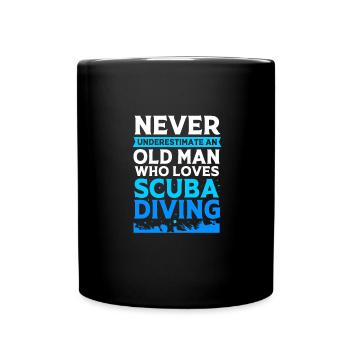 Dive - Full Colour Mug - black - Front