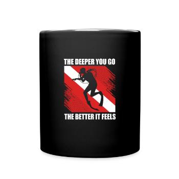 Dive - Full Colour Mug - black - Front