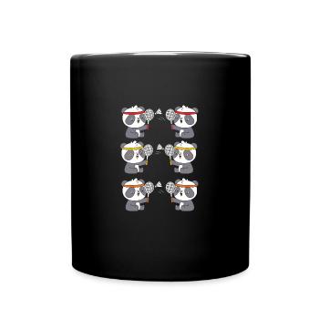 Badminton - Full Colour Mug - black - Front