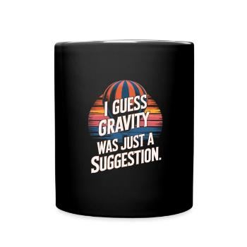 Balloon - Full Colour Mug - black - Front