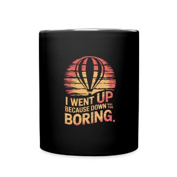 Balloon - Full Colour Mug - black - Front