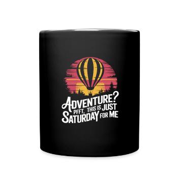 Balloon - Full Colour Mug - black - Front