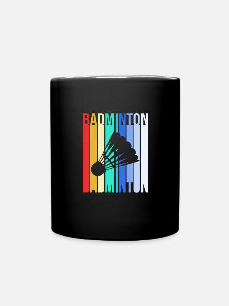Badminton - Mug uni - noir