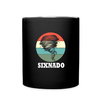 Tornado Birthday Children's Birthday Party - Full Colour Mug - black - Front