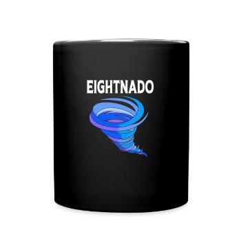 Tornado Birthday Children's Birthday Party - Full Colour Mug - black - Front