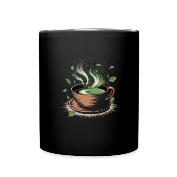 Matcha - Full Colour Mug - black - Front