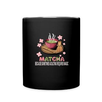 Matcha - Full Colour Mug - black - Front