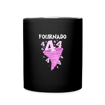 Tornado Birthday Children's Birthday Party - Full Colour Mug - black - Front