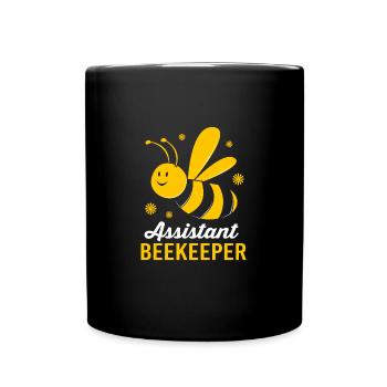 Apiculteur - Mug uni - noir - Devant