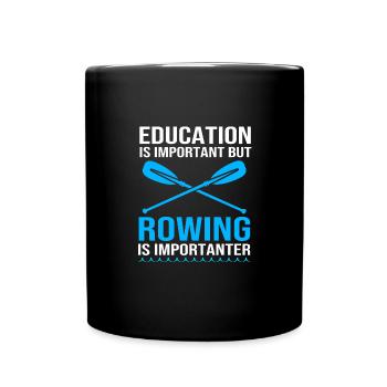 Rowing Team Rowing Rowing Rowing Boat Rowers - Full Colour Mug - black - Front