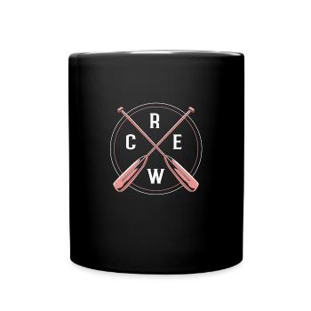 Rowing Team Rowing Rowing Rowing Boat Rowers - Full Colour Mug - black - Front