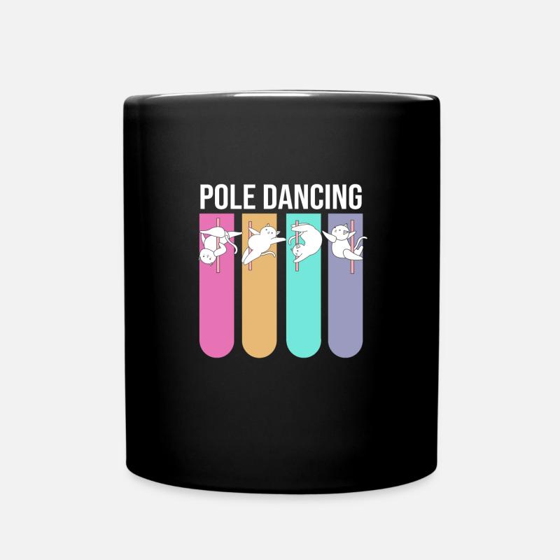 Pole Dance - Tasse einfarbig - Schwarz