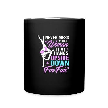 Pole Dance - Mug uni - noir - Devant