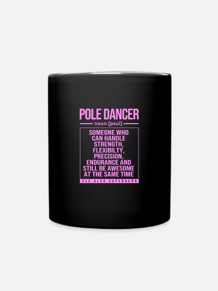 Pole Dance - Mug uni - noir