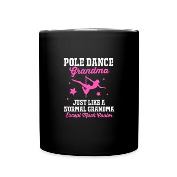 Pole Dance - Mug uni - noir - Devant