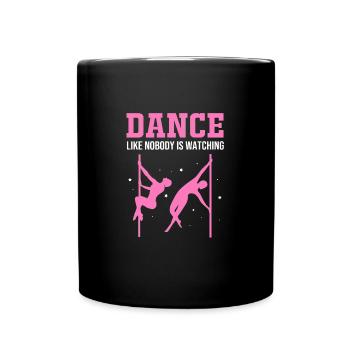 Pole Dance - Mug uni - noir - Devant