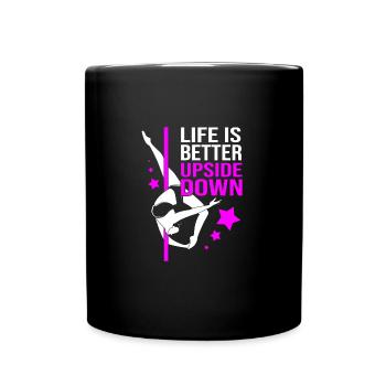Pole Dance - Mug uni - noir - Devant