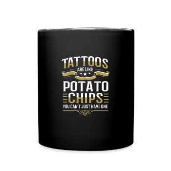 Tattoo Artist Tattoo Artist Tattooed Tattoo - Full Colour Mug - black - Front