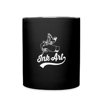 Tattoo Artist Tattoo Artist Tattooed Tattoo - Full Colour Mug - black - Front