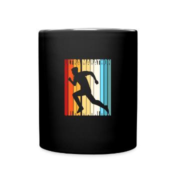 Trail running - Full Colour Mug - black - Front