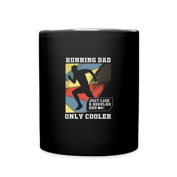 Trail running - Mug uni - noir - Devant