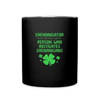Manigance - Mug uni - noir - Devant