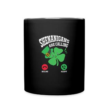 Shenanigan - Full Colour Mug - black - Front