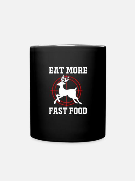 Jäger Jagen - Tasse einfarbig - Schwarz