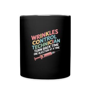 Kosmetikerin - Tasse einfarbig - Schwarz - Vorne