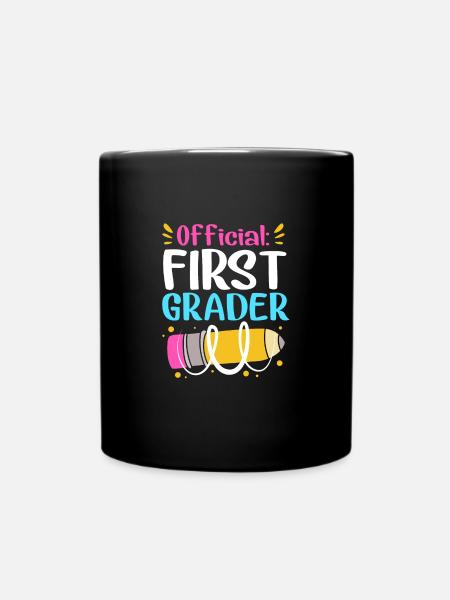 Erstklässler - Tasse einfarbig - Schwarz