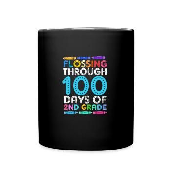 2nd Grade - Full Colour Mug - black - Front