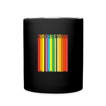 3. Klasse - Tasse einfarbig - Schwarz - Vorne