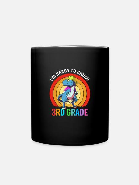 3. Klasse - Tasse einfarbig - Schwarz