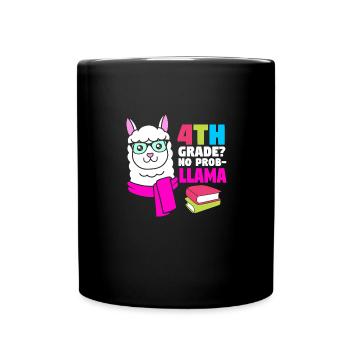 4th Grade - Full Colour Mug - black - Front