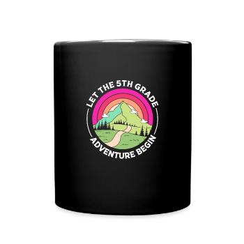 5th Grade - Full Colour Mug - black - Front