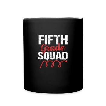 5th Grade - Full Colour Mug - black - Front