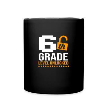 6th Grade - Full Colour Mug - black - Front
