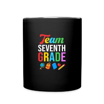 7th Grade - Full Colour Mug - black - Front