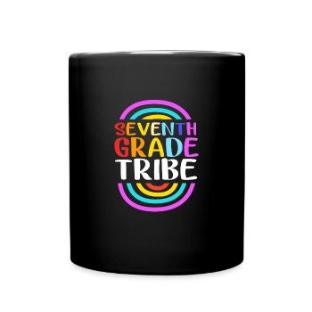 7th Grade - Full Colour Mug - black - Front