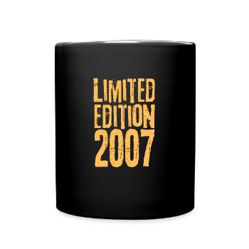 Édition Limitée 2007 18ème Cadeau d’Anniversaire - Mug uni - noir - Devant